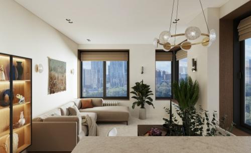 Хочу представить вам проект жилого интерьера в г. Москва. 06