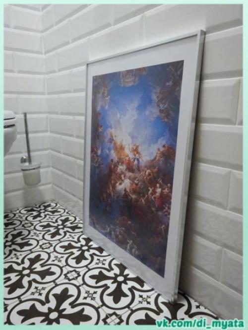 Интерьер ванной комнаты в деталях. 09