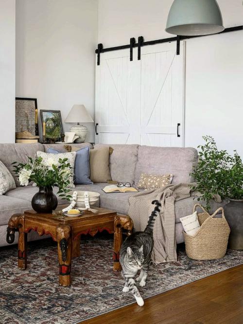 Квартира с атмосферой загородного дома и садом … на крыше. 05