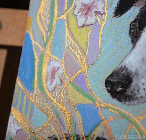 Достаю из закрамов не только фото, сделанные в это время год или ранее назад, но и картины. 02