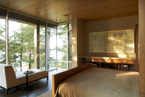 Особняк из бетона, стекла и дерева. 08