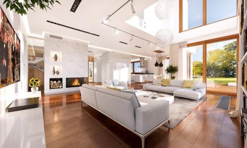 Солидный коттедж.   Проект солидного функционального коттеджа. 07