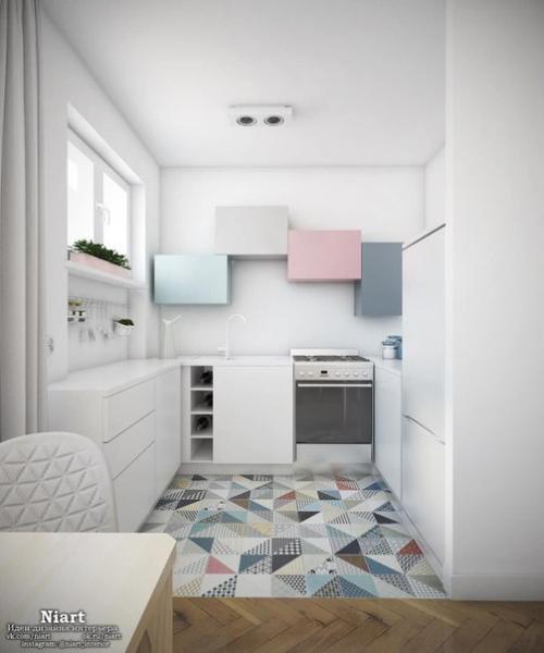 Светлый дизайн двухкомнатной квартиры 44 кв. 04