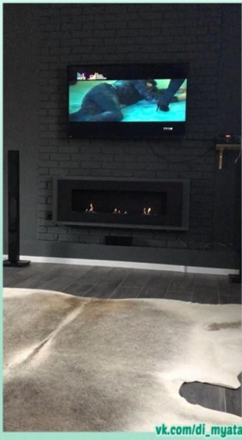 Процесс ремонта. В гостинной. 05