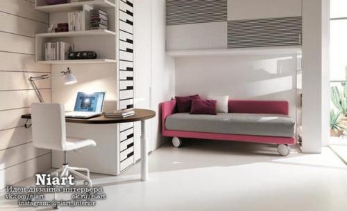 Варианты дизайна комнаты для молодой девушки. 05