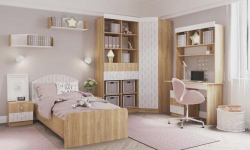 Сканди стиль идеально подходит для детских комнат. 02