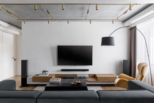 Мягкий минимализм в интерьере. 01