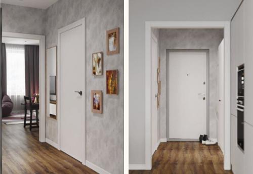 Интерьер небольшой квартиры - студии площадью 25 кв. 06