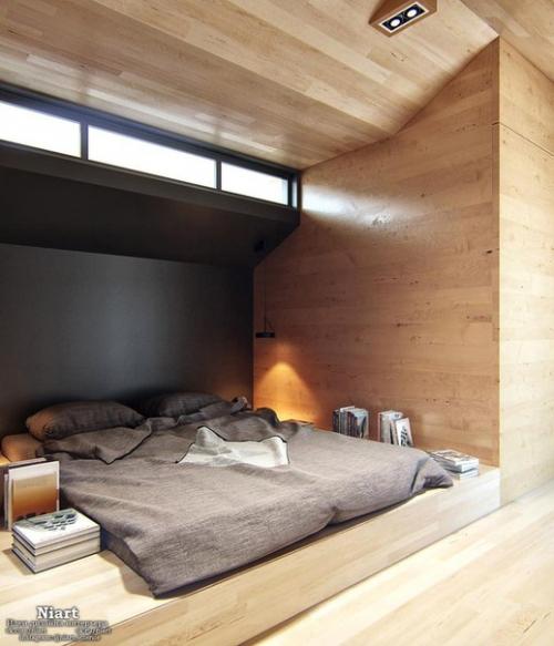 Маленькая двухуровневая квартира 35 кв. 04