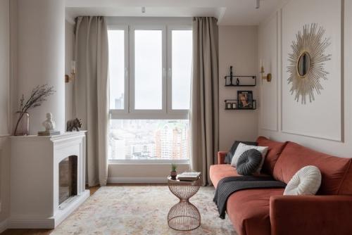 Интерьер однокомнатной квартиры 48 кв. 03