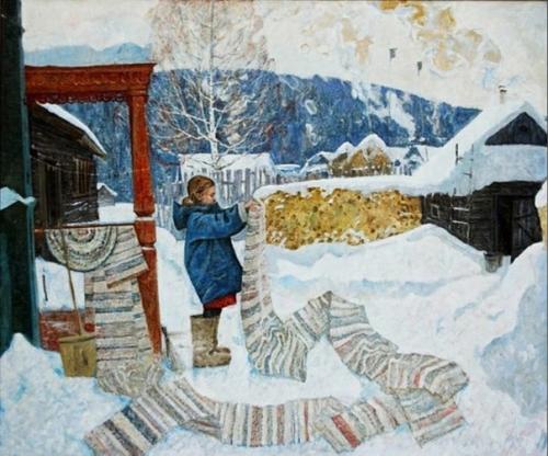 Удивительное рядом!   Половички деревенские. 02