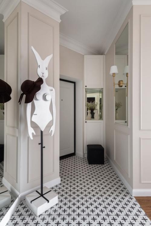 Интерьер однокомнатной квартиры 48 кв. 07