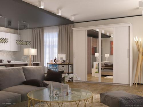 Каким может быть угловой шкаф для спальни? 04