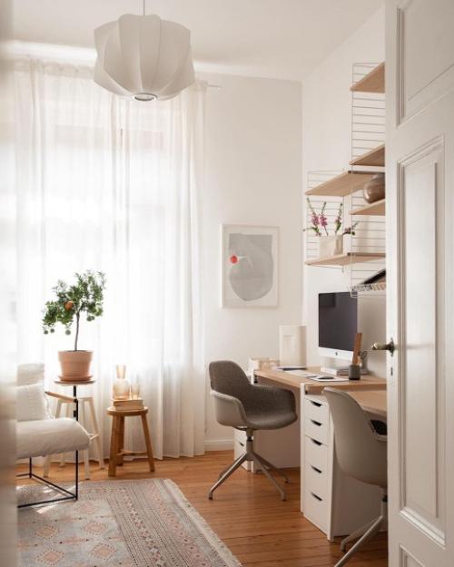 Стильная мужская квартира в скандинавском стиле в Германии. 05