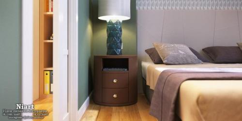 Современный дизайн квартиры 38 кв. 05