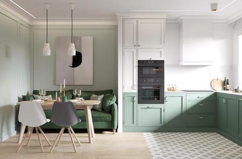 Идея оформления квартиры в пастельных тонах. 02