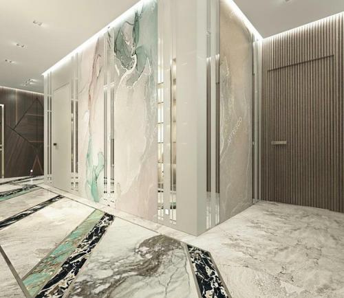 Все дизайнерские решения по ремонту в фото выложены. 08