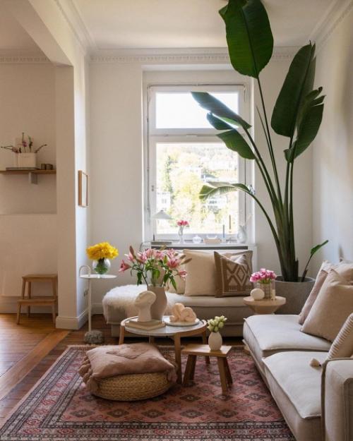 Стильная мужская квартира в скандинавском стиле в Германии. 01