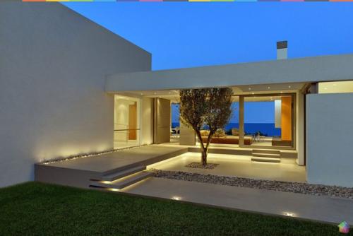 Белоснежный дом на пляже в Греции ч. 1. 06