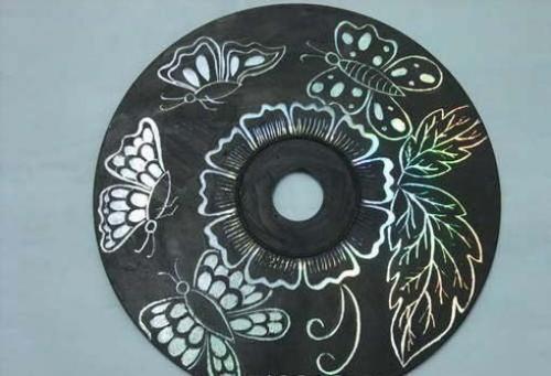 Оригинальные картины из СД- дисков для декора вашего дома. 05