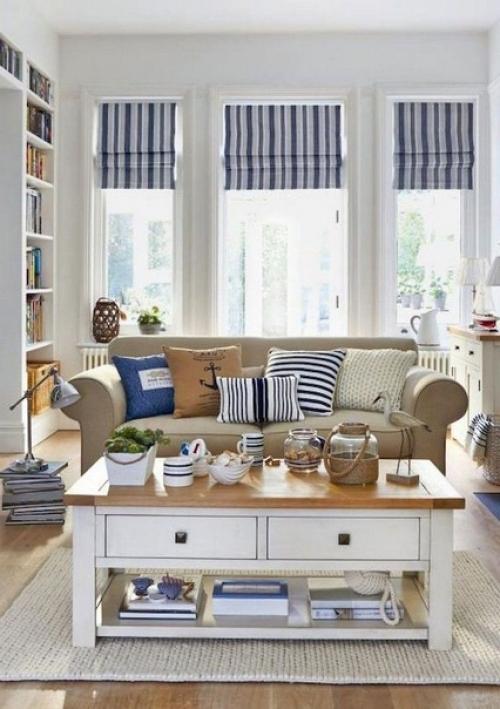 Восхитительная подборка интерьеров в Морском стиле. 05