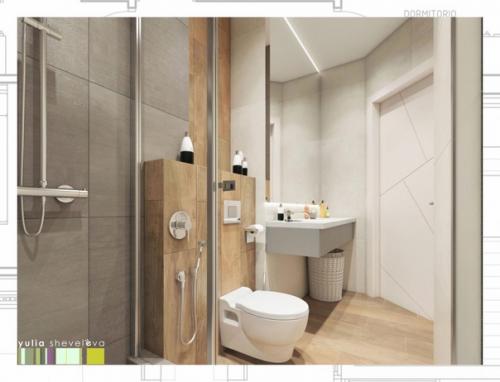 Создавая интерьеры ванных комнат в современном стиле, дизайнеры практически не ограничены в выборе материалов. 02