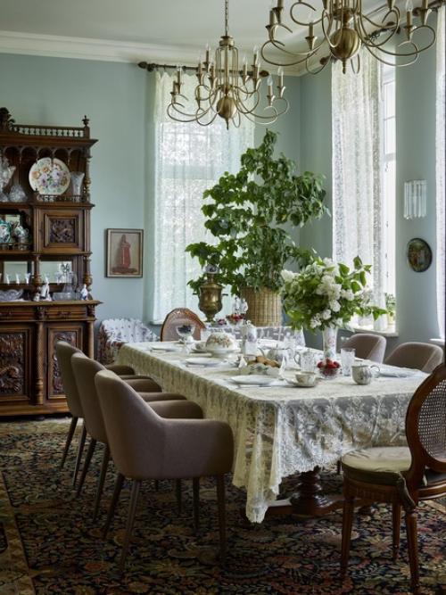 Буфет в интерьере. 04