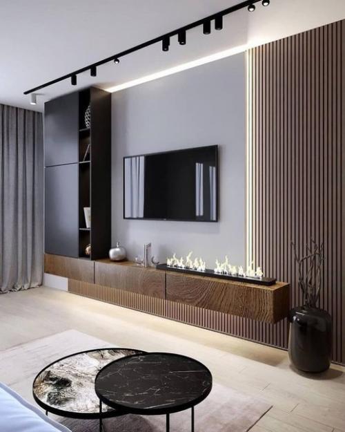 Удобство и функциональность в вашей гостиной. 08