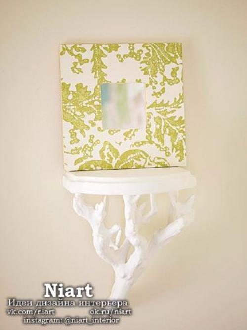 Остатки обоев как материал для декора. 03