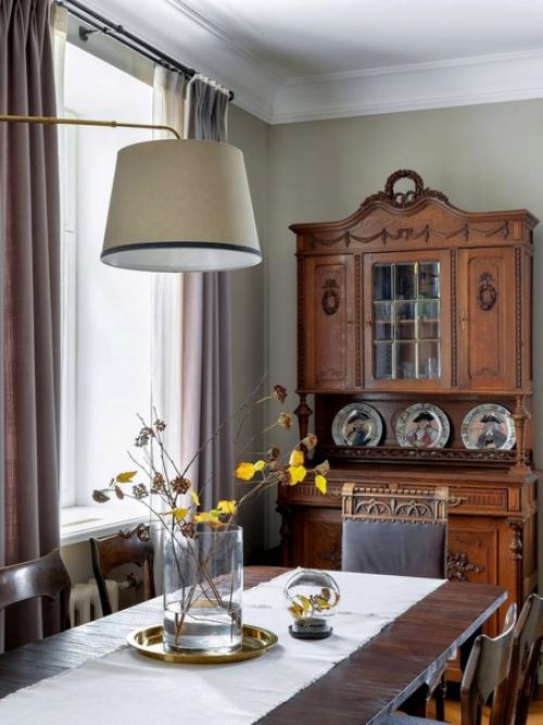 Буфет в интерьере. 05