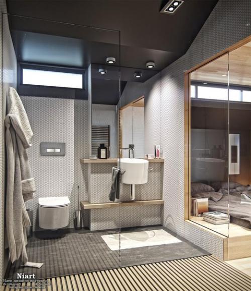 Маленькая двухуровневая квартира 35 кв. 08