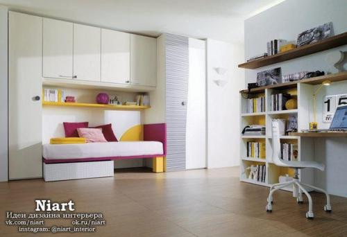 Варианты дизайна комнаты для молодой девушки. 04