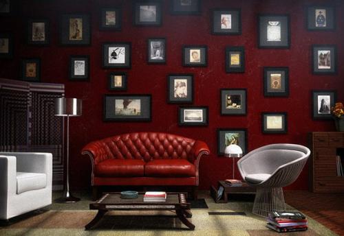 Красивое, удачно подобранное и правильно размещенное фото может стать изюминкой в интерьере комнаты. 03