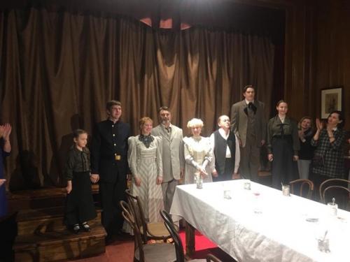 Последние- пьесу М. горького вчера давали в усадьбе варвары Бурмистровой ( дочери Михаила Рукавишникова. 05