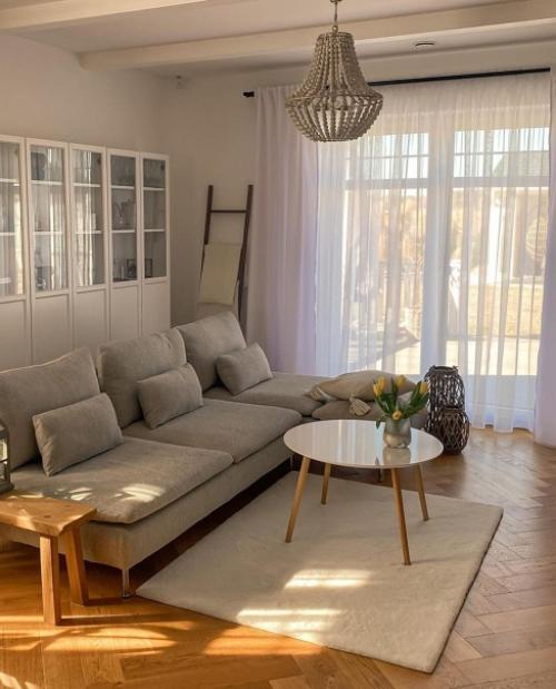 Замечательный интерьер загородного дома в скандинавском стиле. 05