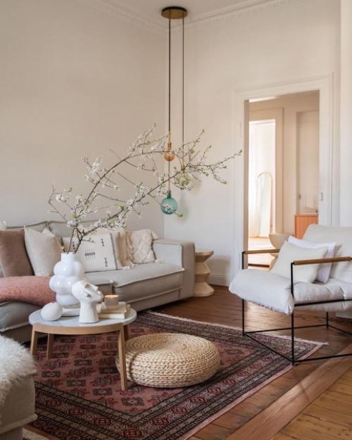 Стильная мужская квартира в скандинавском стиле в Германии. 03