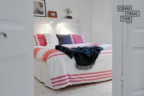 Мы декорируем изголовье кровати в скандинавском стиле. 02