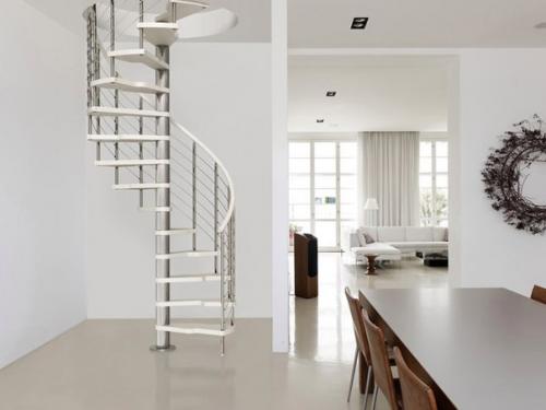 Дизайн лестниц в частном доме. 07
