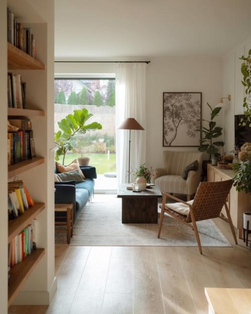 Интерьер этого дома буквально купается в естественном свете, создавая невероятно уютную атмосферу. 06