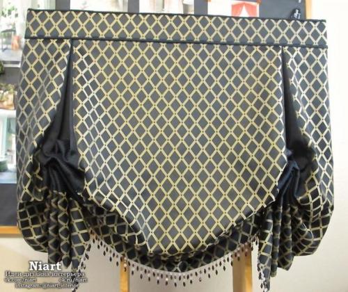 Английская, она же лондонская штора - знакомьтесь! 01