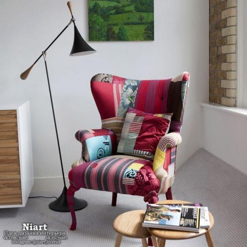 Пэчворк в интерьере: мебель. 04