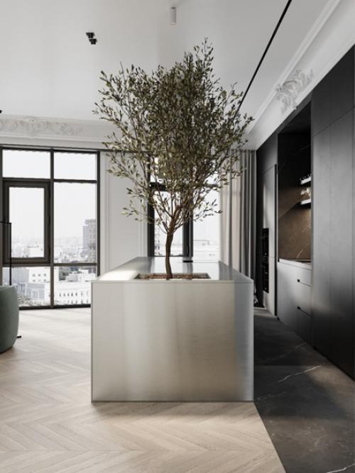 Reux_Project. Это проект квартиры в ЖК серебряный фонтан в Москве. 02