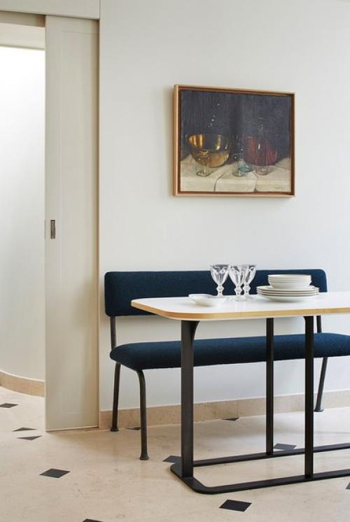 Свежий интерьер квартиры в Париже. 06