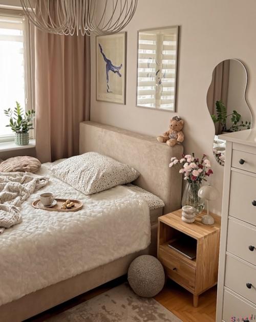 Теплый уютный интерьер современного дома: бюджетно и красиво! 08