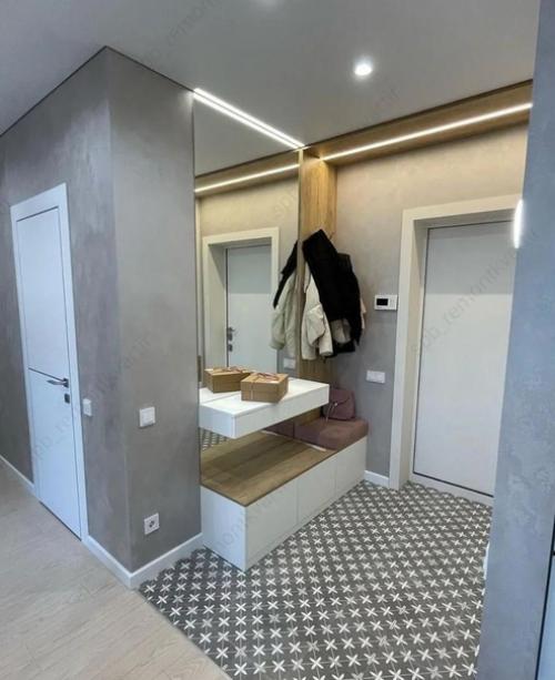 Современная квартира. В спокойной цветовой гамме. 02