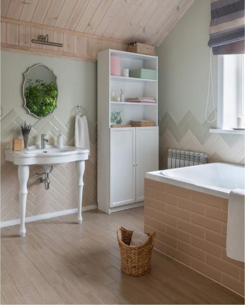 Дизайнеры придумали легкий в реализации, но недорогой в исполнении и интересный по стилистическому решению проект семейного загородного домика. 04