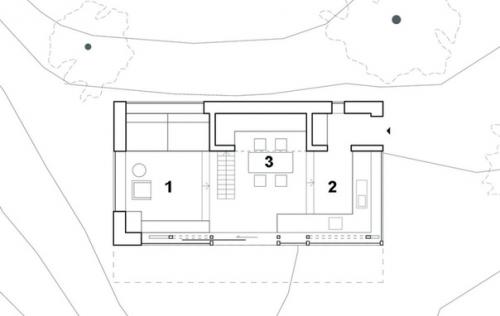 Норвегия.  Постройка стоит на скалистой возвышенности, откуда открываются завораживающие виды на фьорд. 07