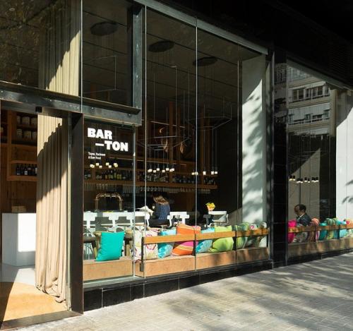 Ресторан Barton в прекрасной Барселоне. 05