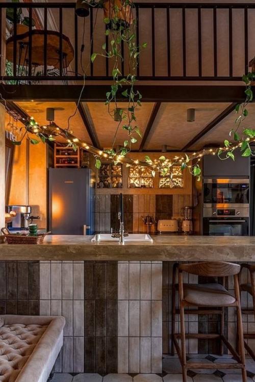 Потрясающий интерьер, винтаж, этника. 02