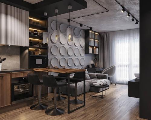 Проект 1-комнатной квартиры 38, 5 кв. 05